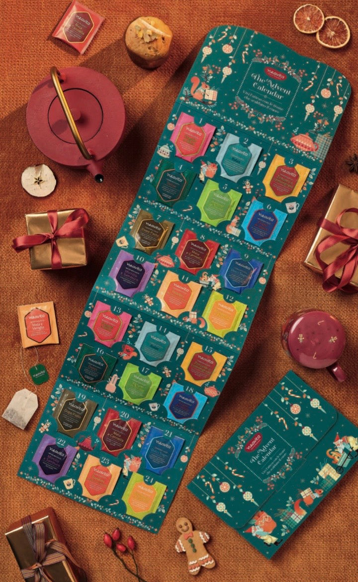 Calendario avvento 1 tisana al giorno