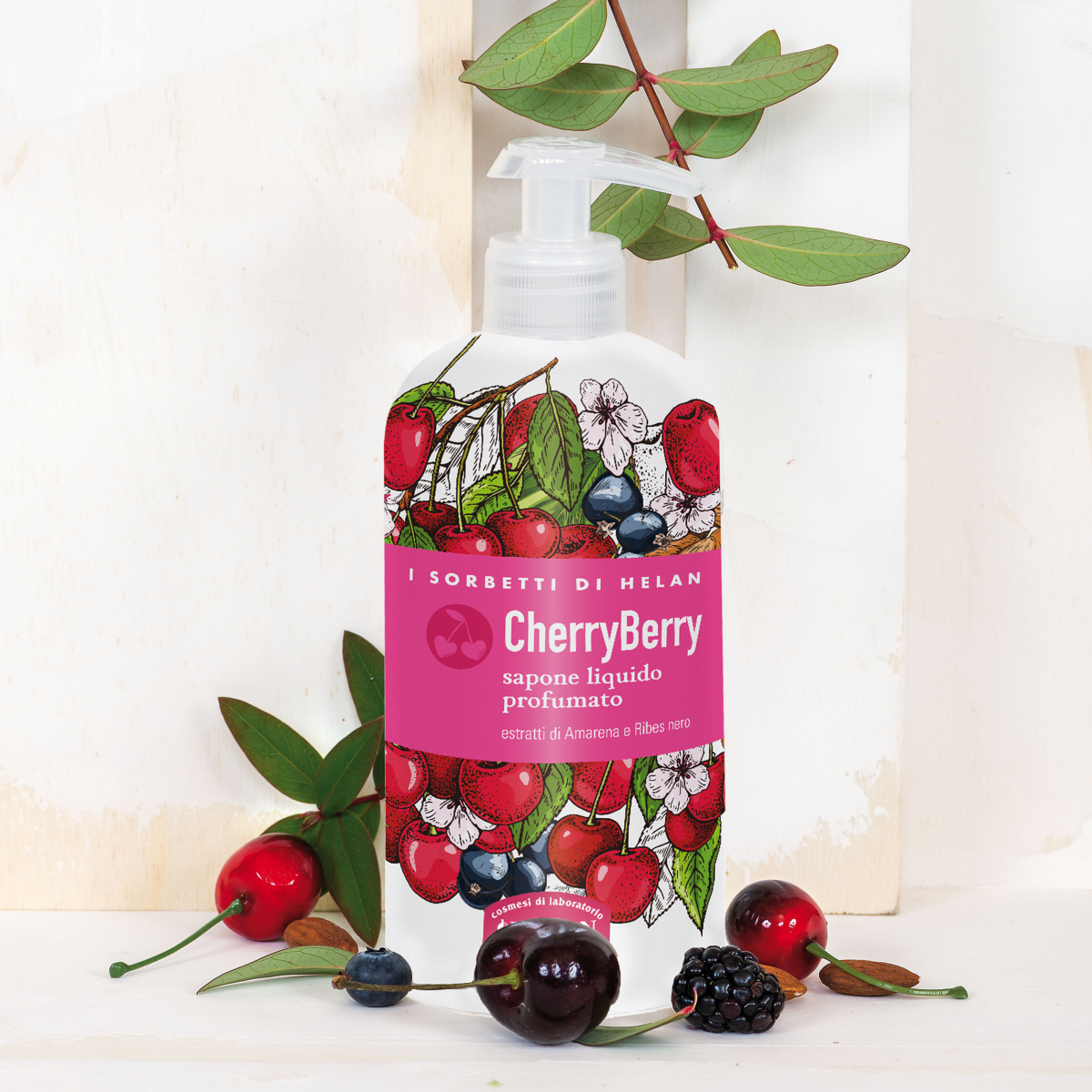 Sapone liquido cherry Belly