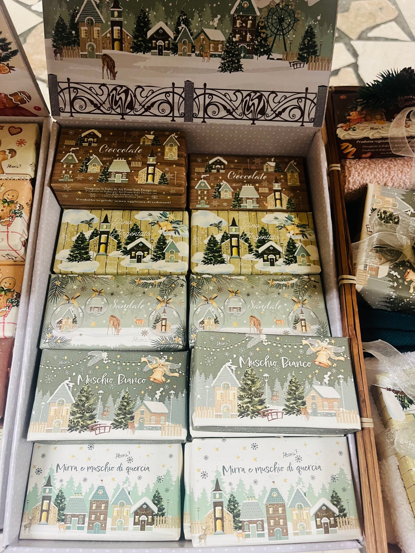 Saponette natalizie miste