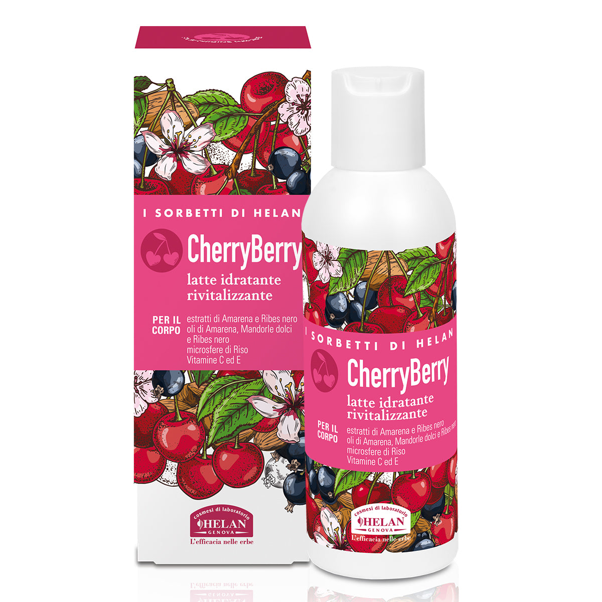Latte corpo cherry Belly 150 ml