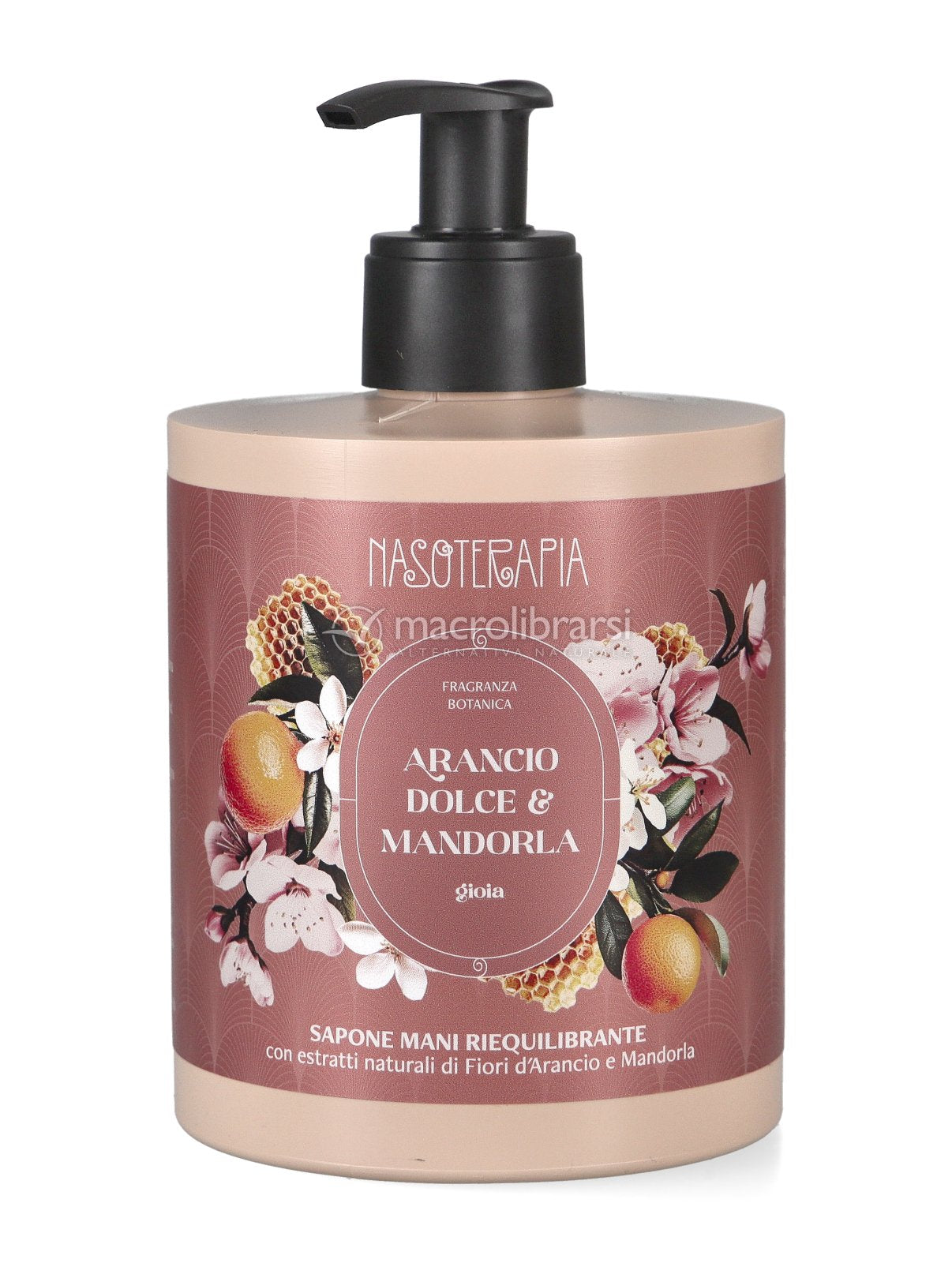 Sapone mani mandorla e arancio 500 ml