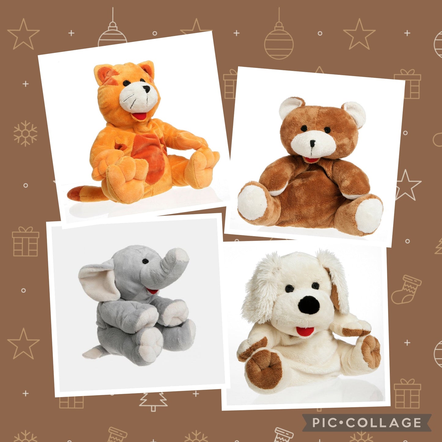 Peluches cuore caldo noccioli ciliegia