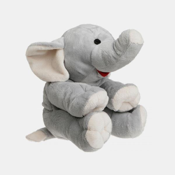 Peluches cuore caldo noccioli ciliegia