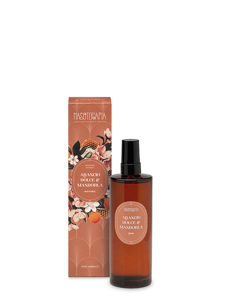 Spray ambiente e tessuti mandorla e arancio dolce