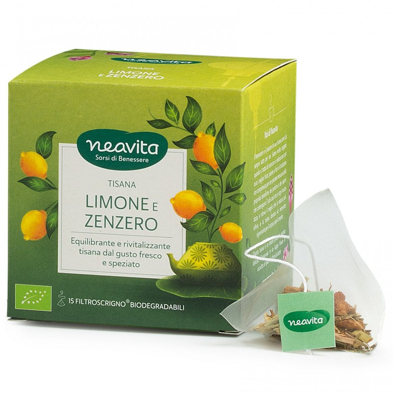 FILTROSCRIGNO Limone e Zenzero 15 filtri Neavita