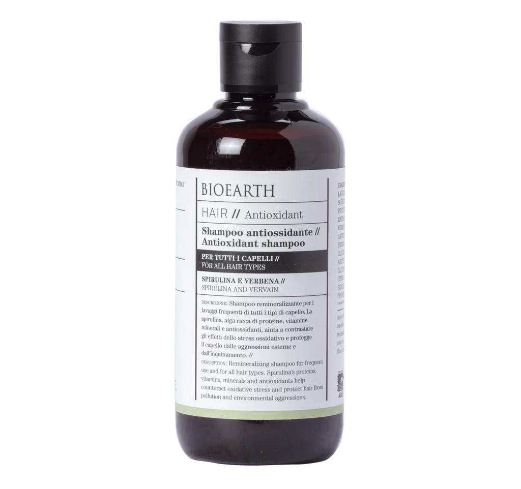 Shampoo Antiossidante Spirulina e Verbena 250 ml