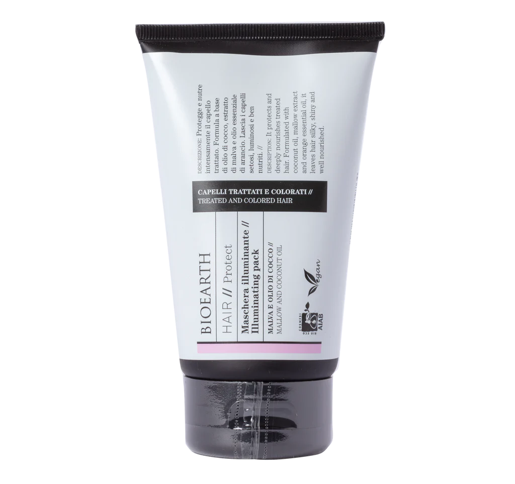 Maschera Illuminante 150 ml malva e olio di cocco