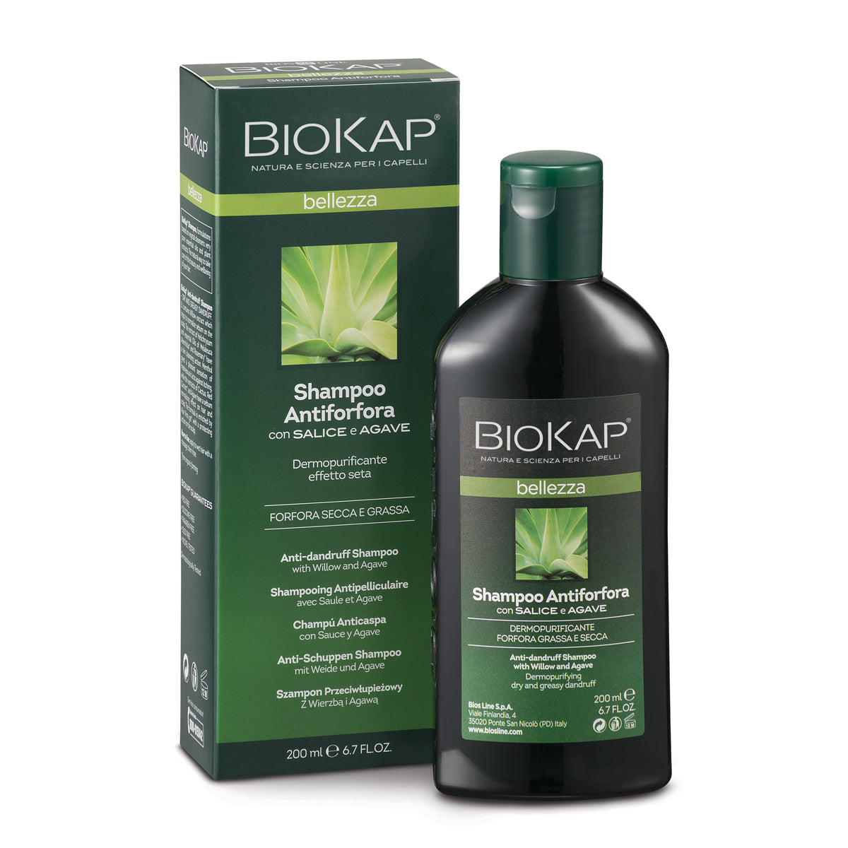 BioKap Bellezza Shampoo Antiforfora 200 ml