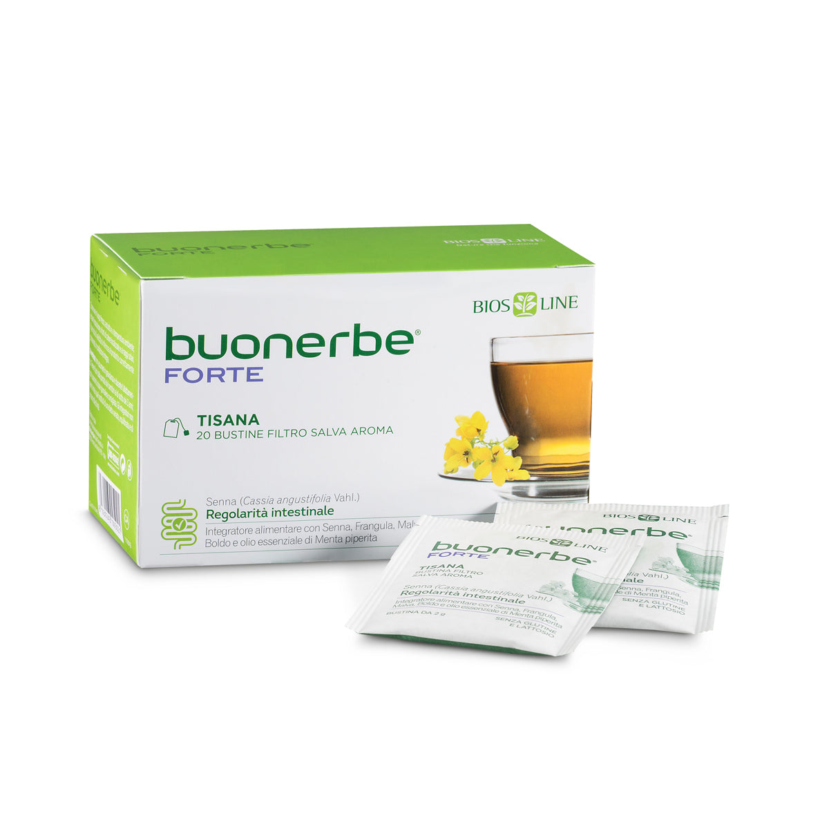 Buonerbe Tisana Forte 20 filtri Biosline