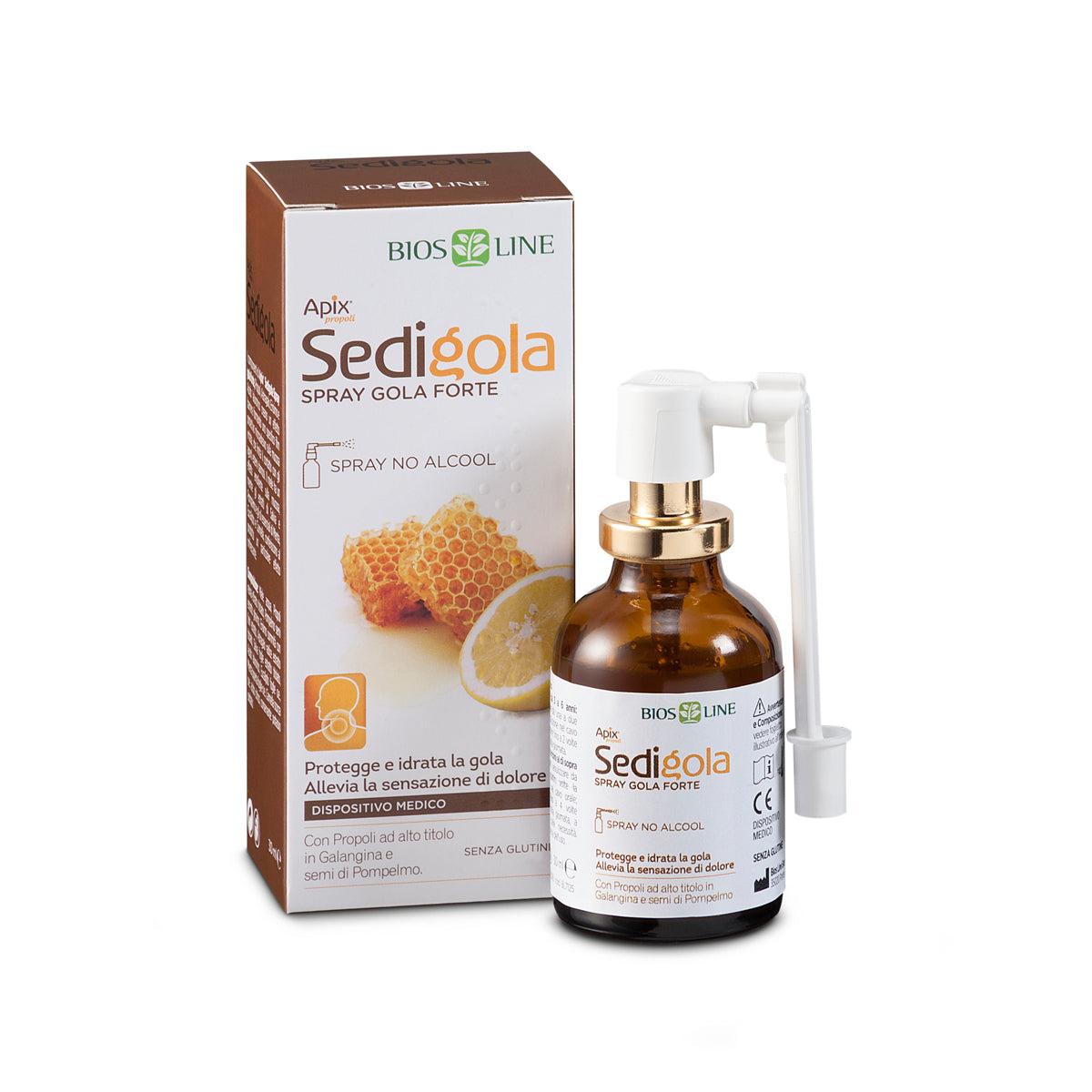 Sedigola Spray Gola Forte 30 ml Biosline 3+