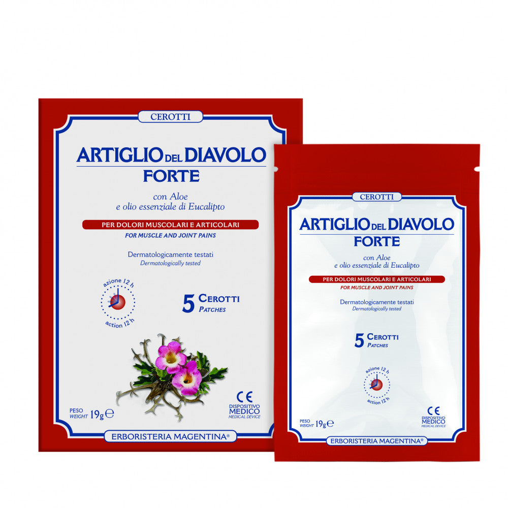 Cerotti Artiglio del Diavolo Forte 5 cerotti monouso Magentina