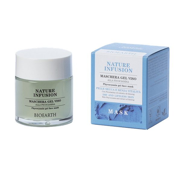 Maschera gel viso alla ficocianina 100 ml