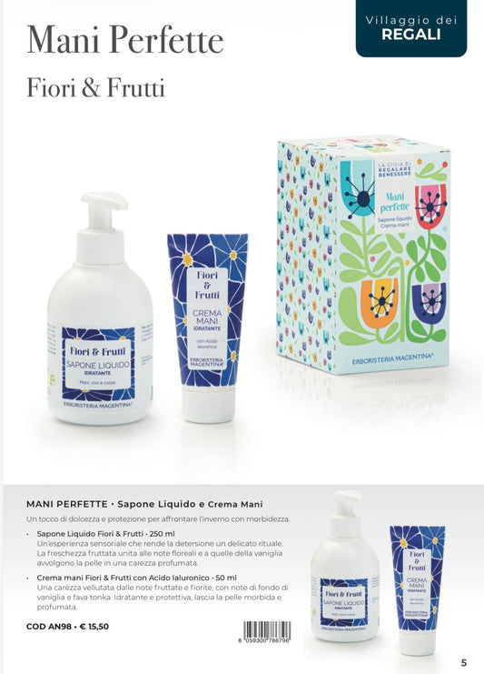 Sapone mani+ crema mani