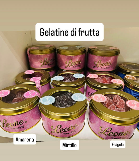 Latta con gelatine di frutta