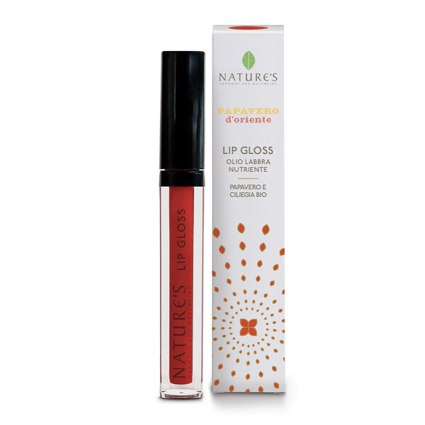 lip gloss Olio labbra nutriente Papavero d'Oriente