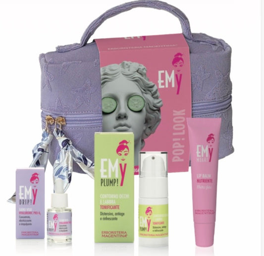 Beauty viso 3 pezzi pop look