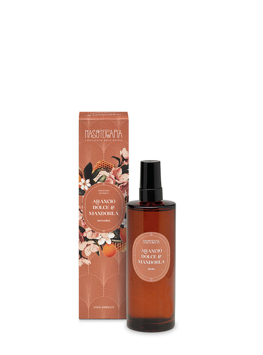 Spray ambiente e tessuti mandorla e arancio dolce