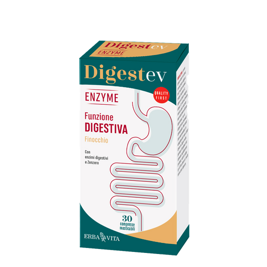 DIGEST-EV Enzyme 30 compresse masticabili