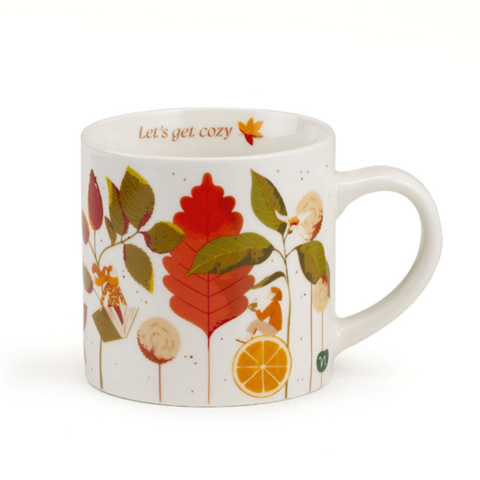 Tazza foglie autunnali