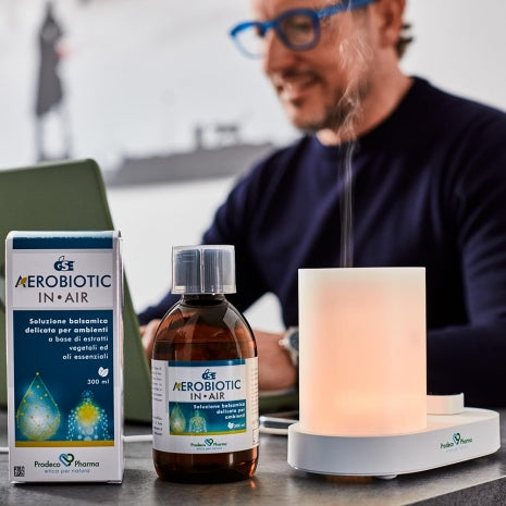 GSE AEROBIOTIC IN•AIR 300 ml mix di oli essenziali per calorifero-diffusore