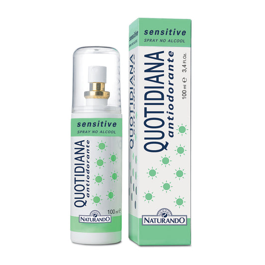 Quotidiana Antiodorante Sensitive Spray per la pelle sensibile