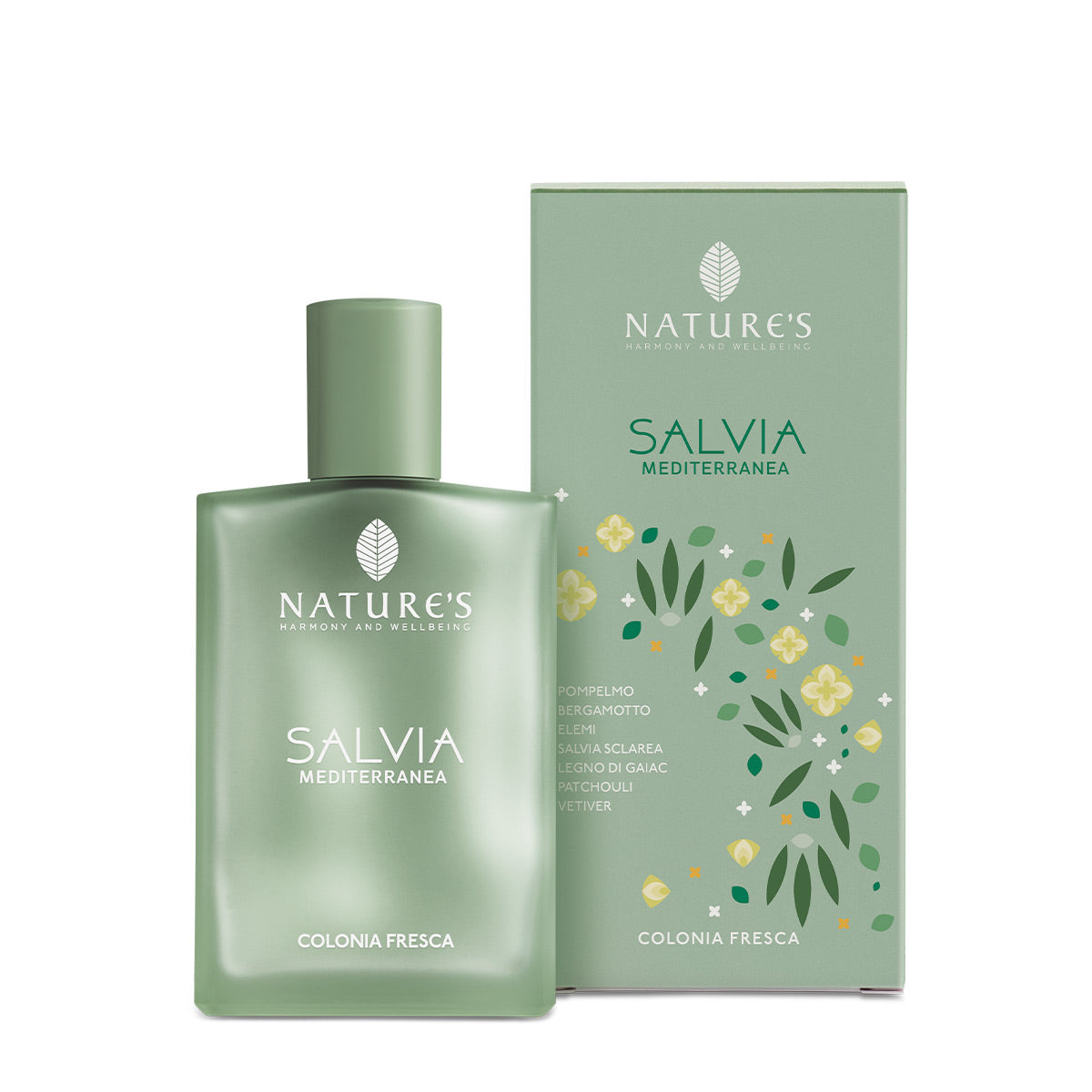 Colonia Fresca 15 ml travel size o 100 ml Salvia Mediterranea