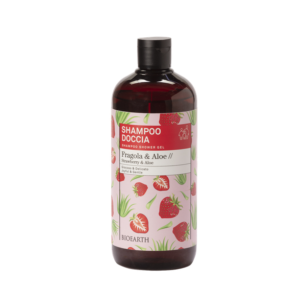 shampoodoccia aloe e fragola 500 ml family