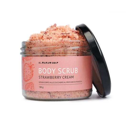 scrub corpo fragola