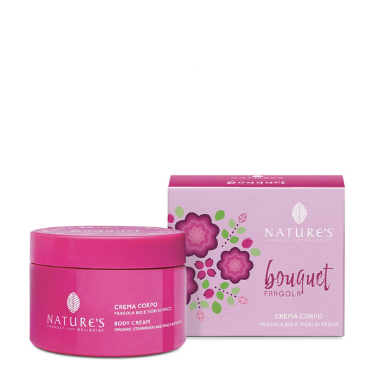 Crema Corpo Bouquet Fragola 100 o 200 ml Nature's