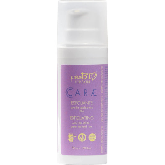 Esfoliante con the verde e riso bio 50 ml Puro Bio