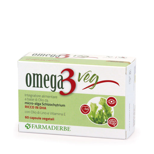 Omega 3 vegan Farmaderbe 60 capsule vegetali