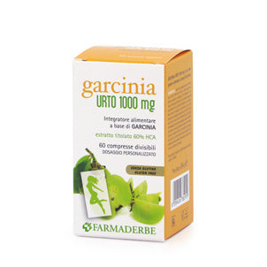 Garcinia urto 1000mg Farmaderbe 60 compresse divisibili