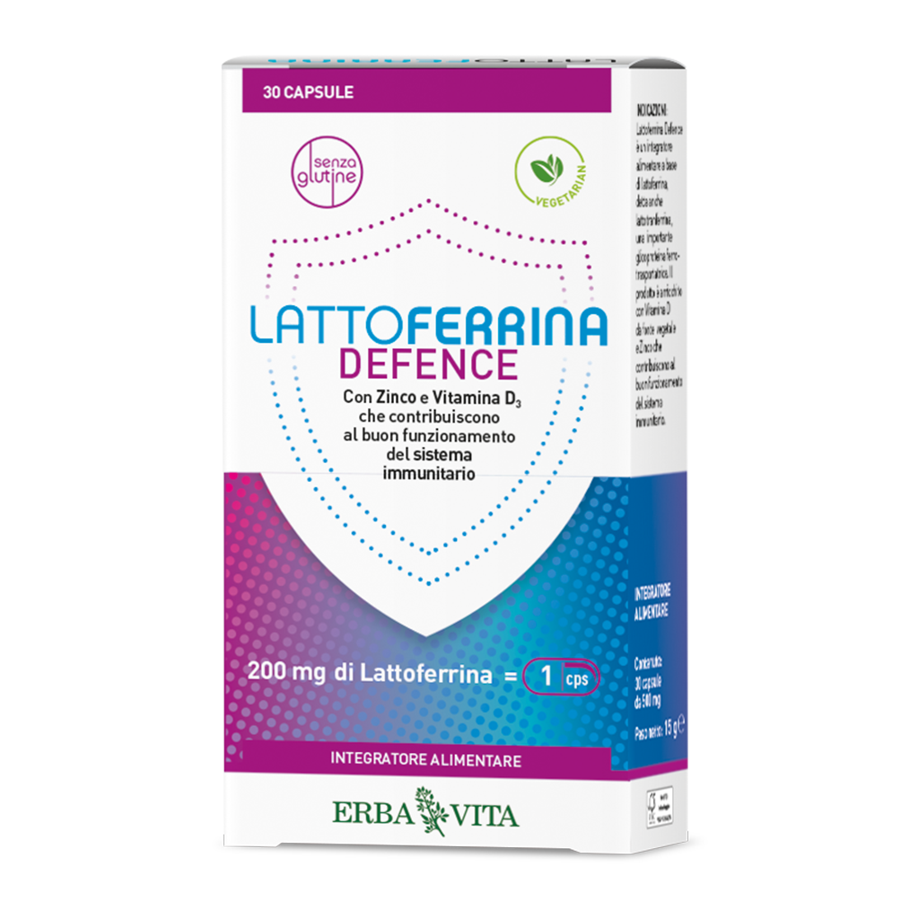 Lattoferrina defence 30 capsule Erba Vita