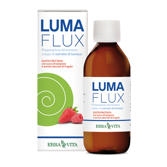 sciroppo lumaca Lumaflux lampone Erba Vita 150 ml