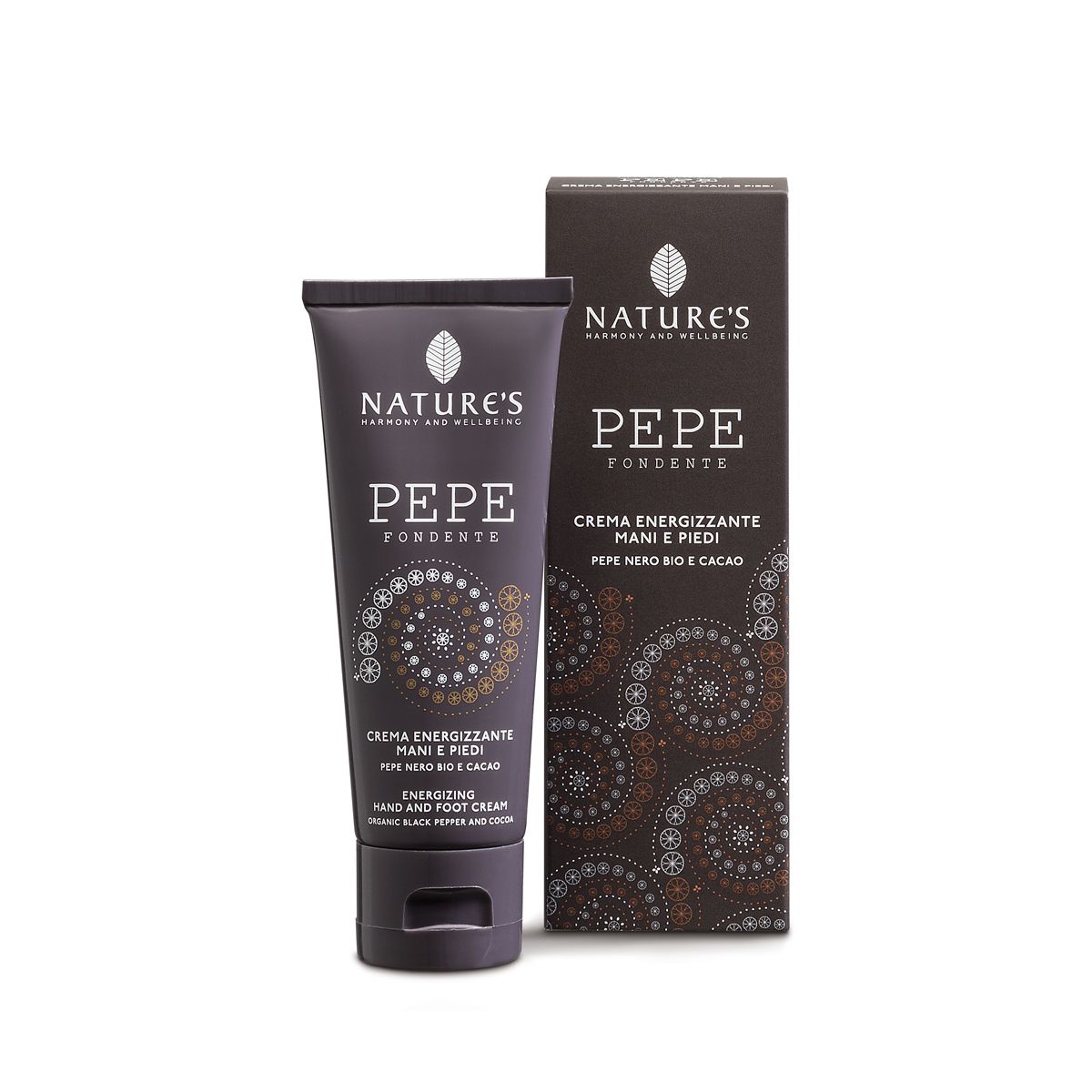 Crema Energizzante Mani e Piedi Pepe Fondente 75 ml