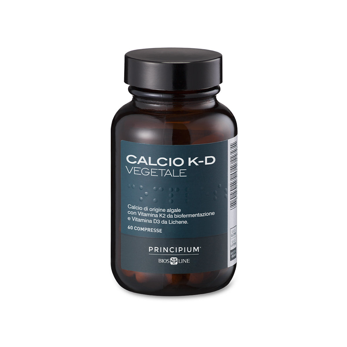 Calcio K-D vegetale Principium Biosline  60 compresse