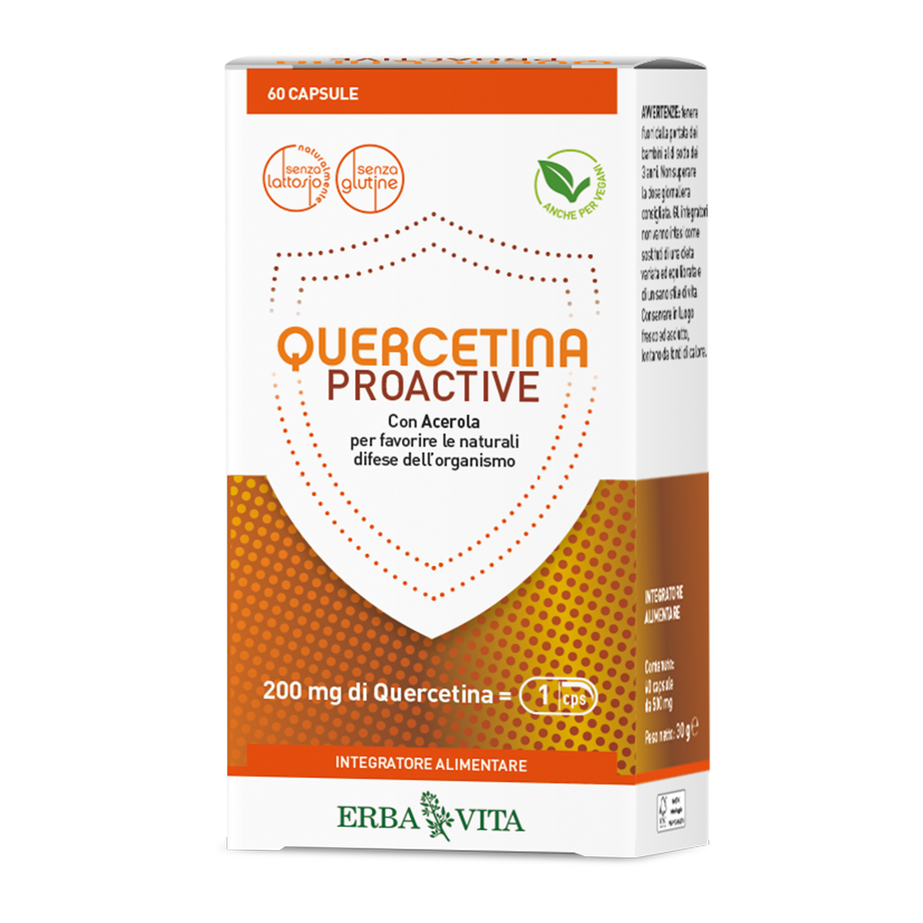 Quercitina Proactive 60 capsule Erba Vita