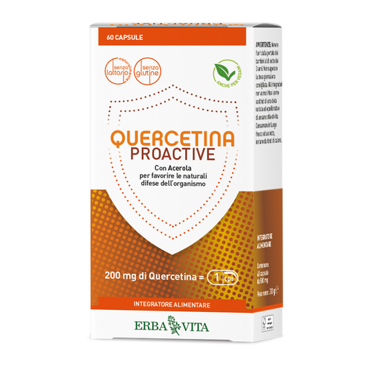 Quercitina Proactive 60 capsule Erba Vita