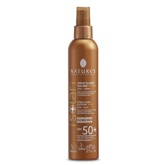 Spray Fluido Solare SPF 50+bambini 200 ml