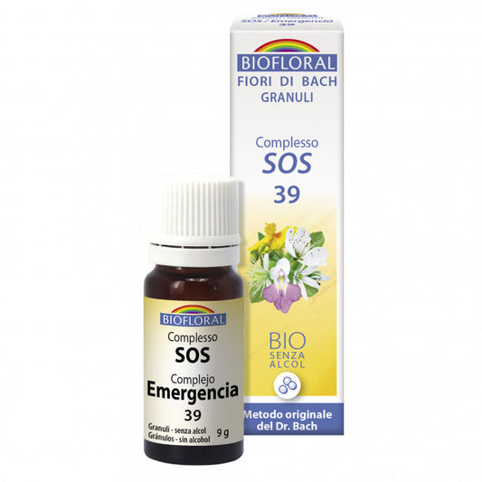 FIORI BACH 39 COMPLESSO SOS IN GRANULI BIO (rescue remedy) Biofloral