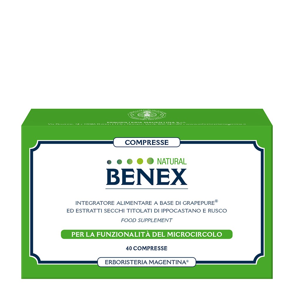 Compresse Natural Benex 40 compresse