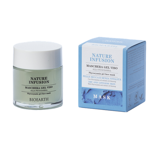 Maschera gel viso alla ficocianina 100 ml