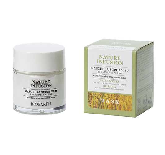Maschera scrub viso rigenerante al riso 100 ml