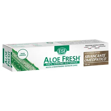 Esi Aloe Fresh Dentifricio Sbiancante Omeopatico