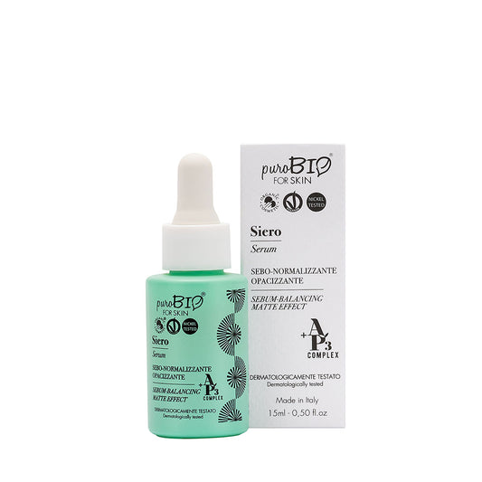 Siero sebo-normalizzante opacizzante 15 ml Puro Bio